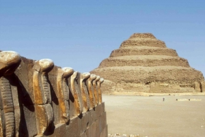 Kairo: Dagsutflykt till pyramiderna i Giza, Memphis och Sakkara