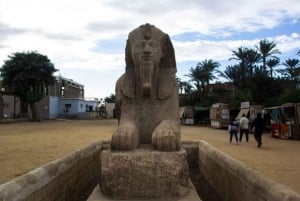 El Cairo: Pirámides de Guiza, Menfis y Sakkara Tour Privado de un Día