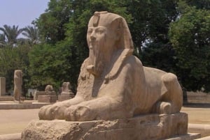 Cairo: Giza-pyramiderne, Memphis og Sakkara - privat dagstur