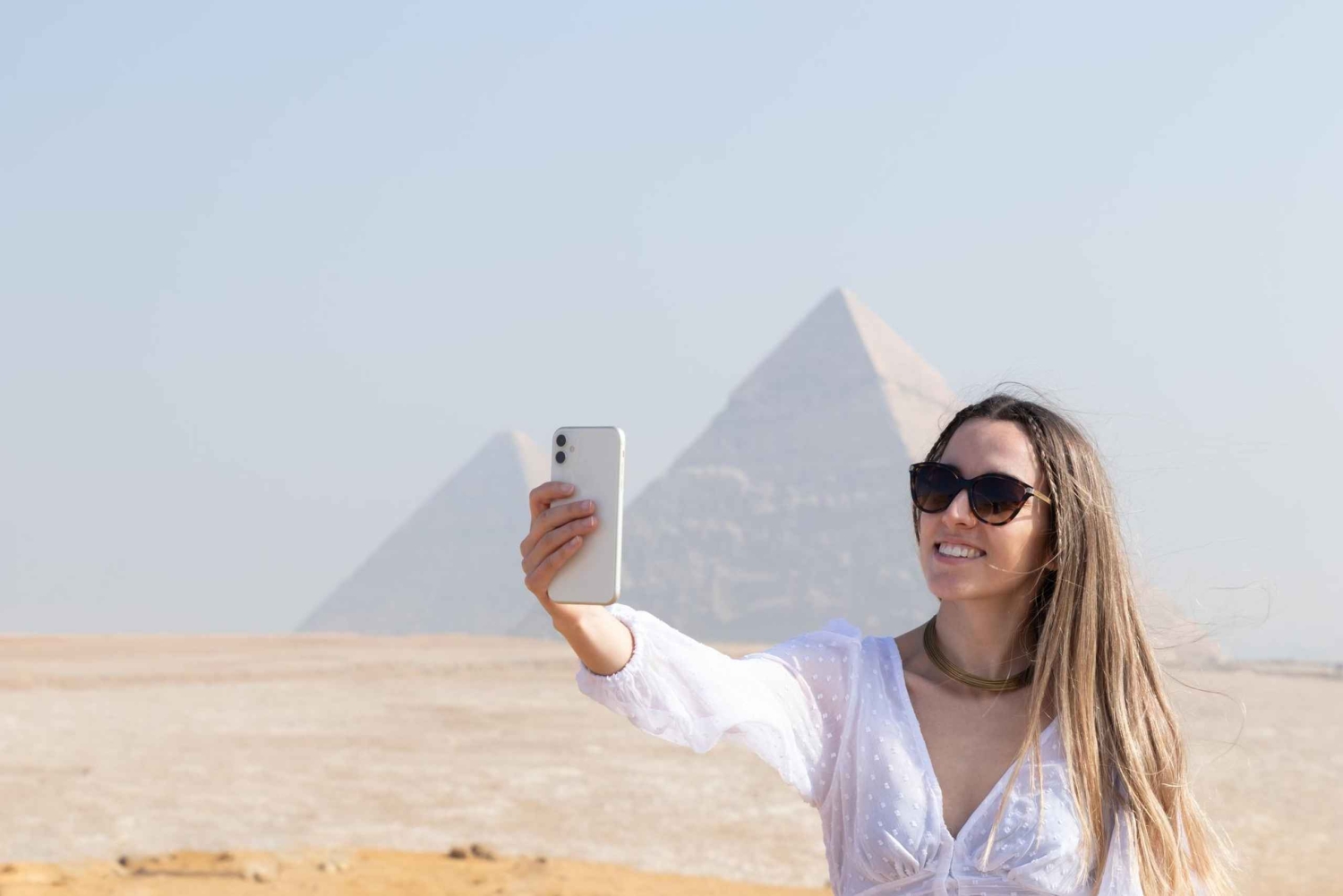 Каир: входной билет на посещение пирамид Гизы по QR-коду