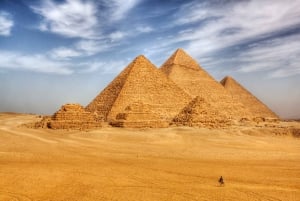 Kairo: Privat dagstur til pyramidene i Giza, Sakkara og Dahshur