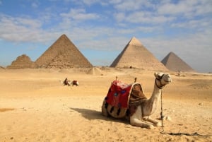 Kairo: Privat dagstur til pyramidene i Giza, Sakkara og Dahshur