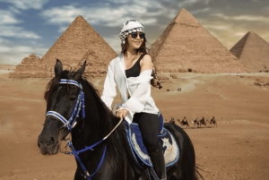 Il Cairo: tour delle piramidi di Giza, della Sfinge e della Grande Piramide