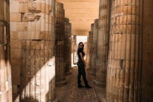 Cairo: Giza Pyramids, Sphinx, Sakkara & Dahshur Private Tour