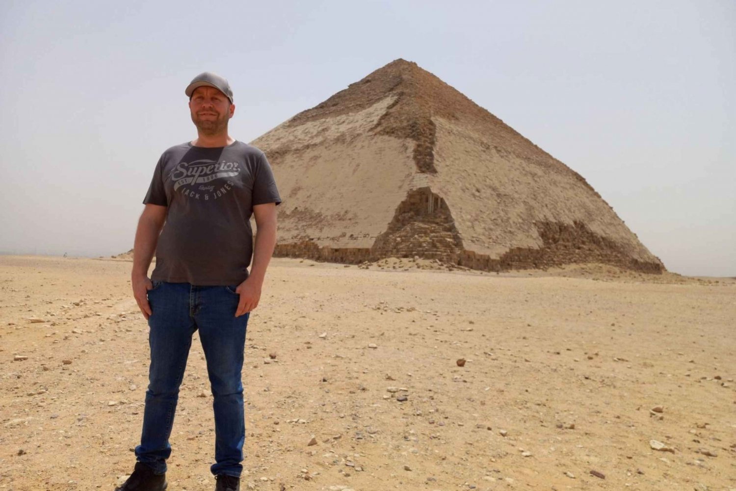 Au départ du Caire/Giza : Visite de Sakkara, des pyramides de Dahchour et de Memphis