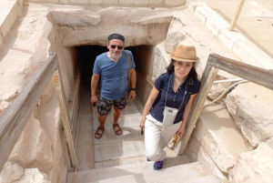 Z Kairu/Gizy: Sakkara, piramidy Dahszur i wycieczka do Memfis