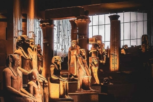 El Cairo: tour nocturno por el Gran Museo Egipcio, cena y traslado