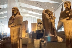 El Cairo: tour nocturno por el Gran Museo Egipcio, cena y traslado