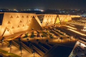 El Cairo: tour nocturno por el Gran Museo Egipcio, cena y traslado