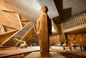 Kairo: Gizan pyramidien kiertoajelu: Suuri Egyptin museo ja Gizan pyramidit