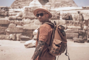 Cairo: Great Pyramids, Egyptian Museum, Bazaar Layover Tour