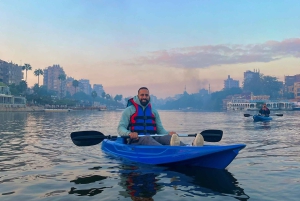 カイロ：ナイル川でのガイド付きカヤックツアー