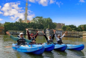 カイロ：ナイル川でのガイド付きカヤックツアー