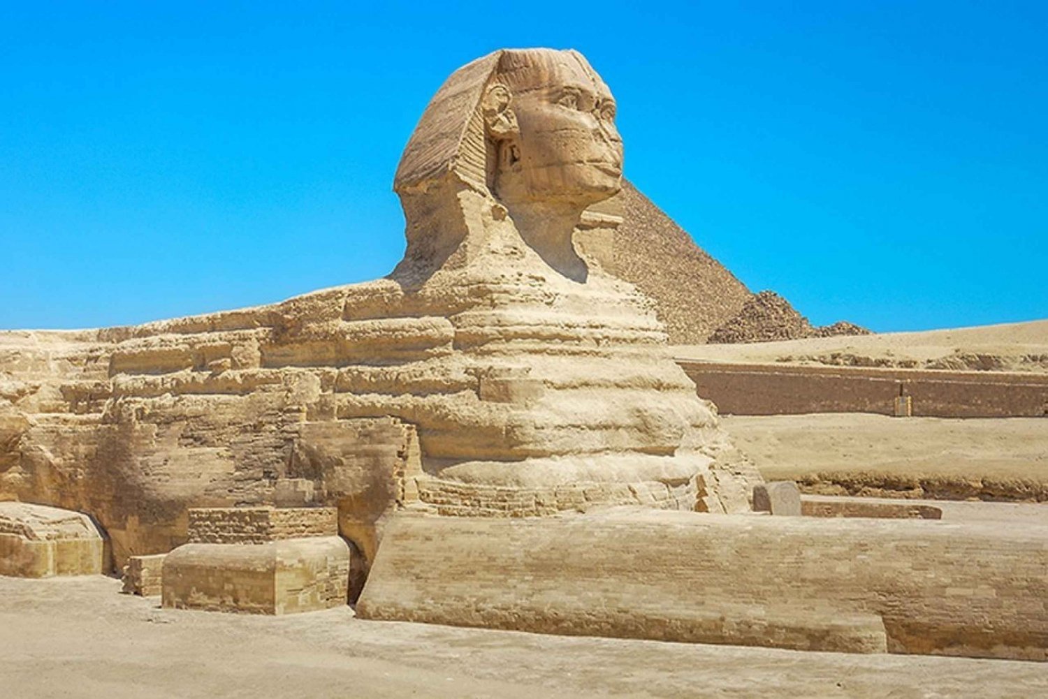 Le Caire/Giza : Visite guidée des pyramides, du Sphinx et du musée égyptien