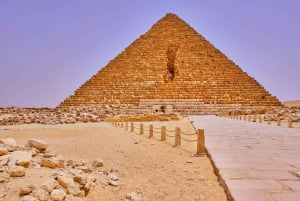 Cairo: Half-Day Great Pyramids, Sphinx, & Solar Boat Tour