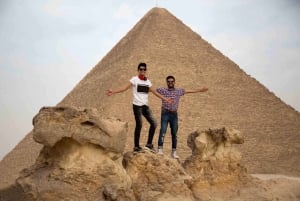 From Cairo: Half-Day Tour to Pyramids of Giza and the Sphinx