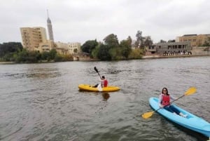 カイロ:ナイル川でのプライベートカヤックアドベンチャー