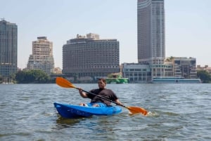 カイロ:ナイル川でのプライベートカヤックアドベンチャー