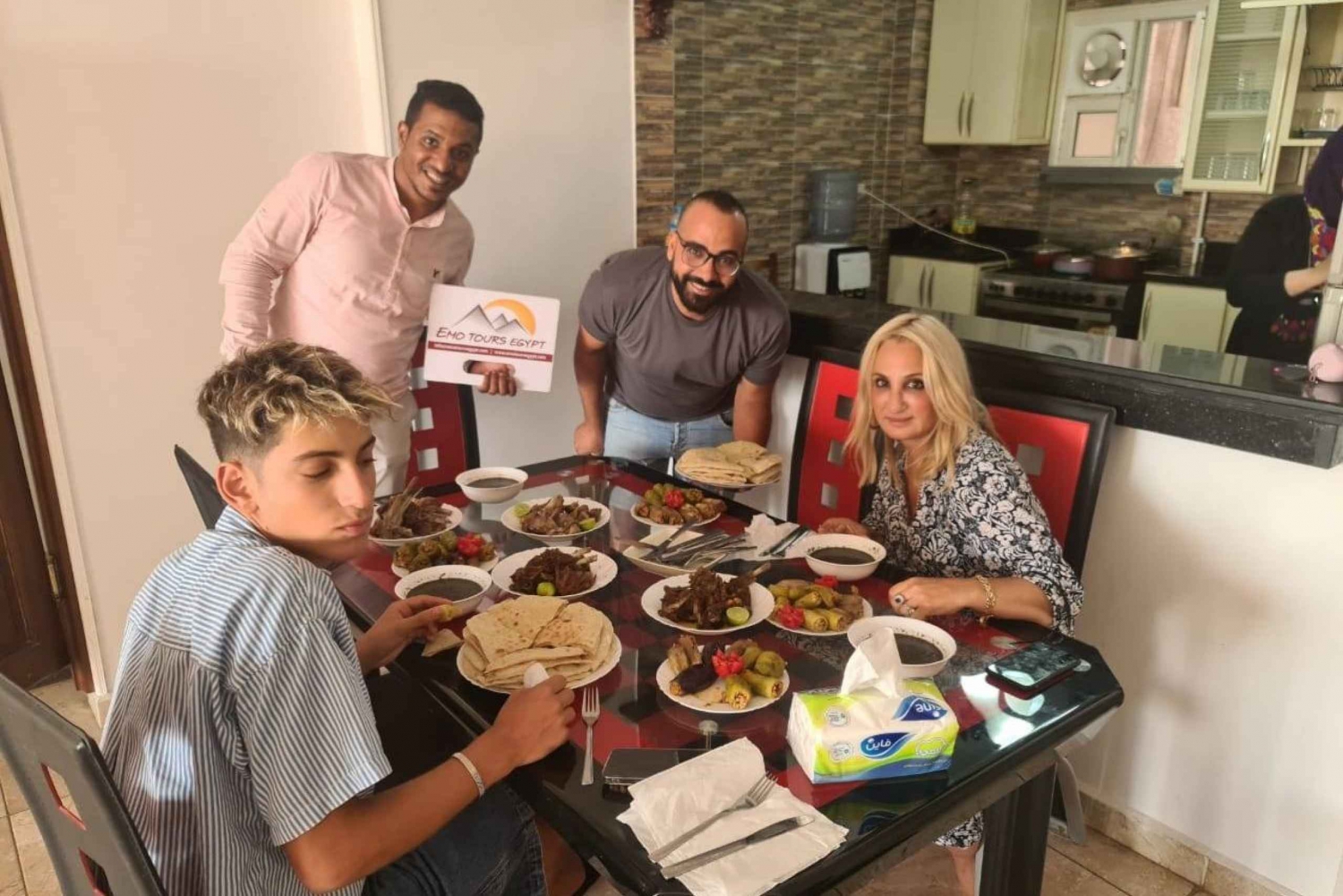 Cairo: Frokost eller middag i lokale huse