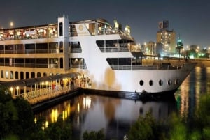 El Cairo: Crucero de lujo con cena por el río Nilo