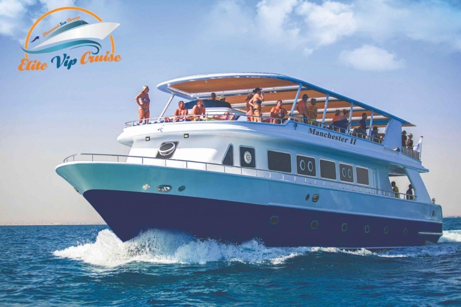 Cairo: Luxury Snorkeling Cruise & lunch with optional pickup