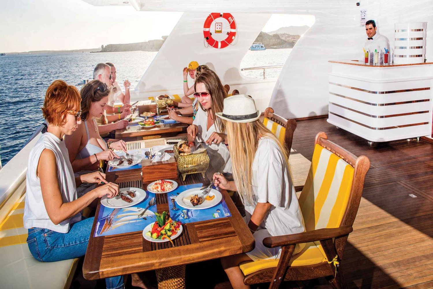 Kairo: Luksus snorklingcruise og lunsj med valgfri henting