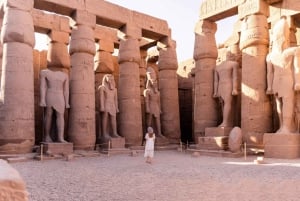 Kairo: Flytur til Luxor med overnatting