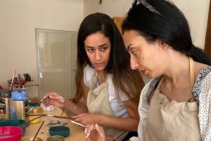 Cairo: Pottery Hand-Building Workshop with Snacks and Drinks