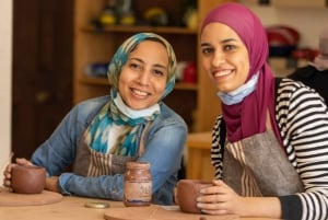 Kairo: Käsin tehty keramiikkatyöpaja, naposteltavaa ja juomia