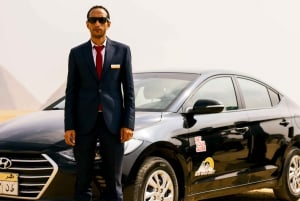 Il Cairo: Noleggio auto privata con autista