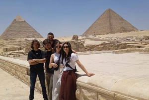 Cairo: Privat dagstur til pyramiderne, Saqqara og Dahshur