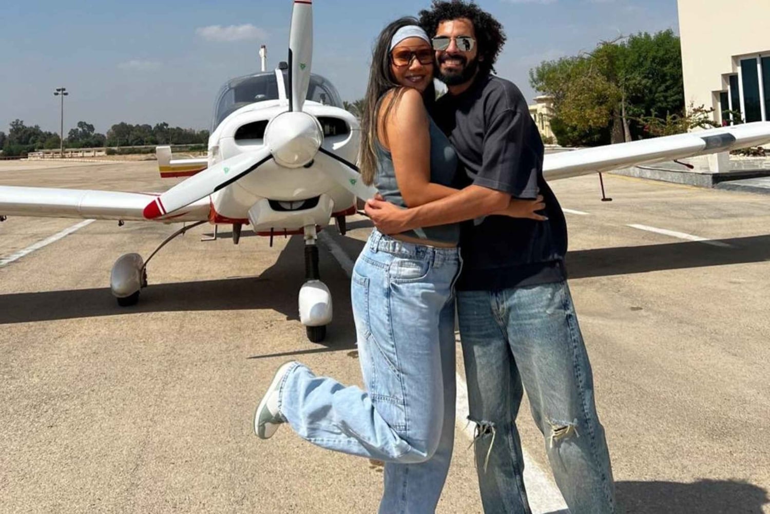 Kairo: Private Sightseeingtour mit dem Ultraleichtflugzeug über die Stadt