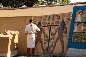 Kair: Prywatna wycieczka po faraońskiej wiosce z transferem i lunchem