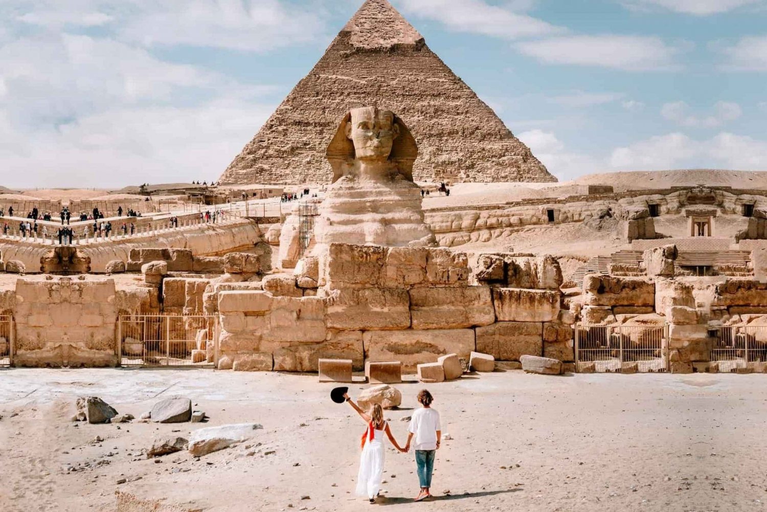 Kairo: De stora pyramiderna i Giza och Egyptiska museet