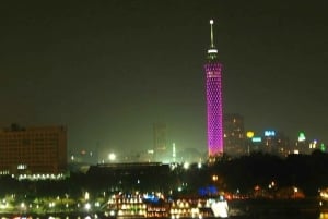 Cairo: Pyramid Sound and Light Show with Night City Tour