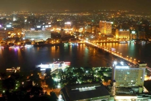 Cairo: Pyramid Sound and Light Show with Night City Tour