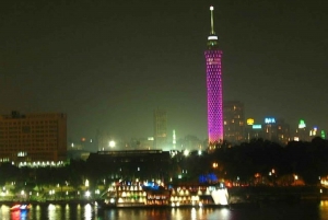 Cairo: Pyramid Sound and Light Show with Night City Tour