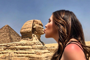 Il Cairo: Tour delle piramidi, giro in barca e pranzo alla Cafelucca