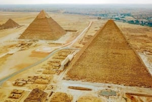 El Cairo: Pirámides, Menfis, Dahshur y Sakkara Tour privado de un día