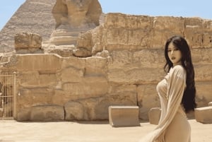 Cairo: Pirâmides e Museu Layover Tour com Traslado do Aeroporto