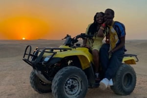 Cairo: Pyramids of Giza Private Sunset Quad Bike Tour