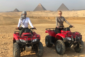 Cairo: Pyramids of Giza Private Sunset Quad Bike Tour