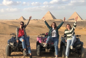Cairo: Pyramids of Giza Private Sunset Quad Bike Tour