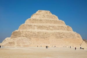 Kairo: Privat tur med lunsj til pyramidene, Sakkara og Memphis