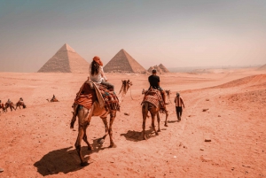 Le Caire : Aventure en quad des Pyramides et balade à dos de chameau (en option)