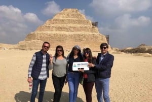 El Cairo: Sakkara y Menfis 4Hours Tour privado Con traslado