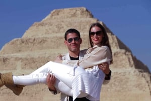 Kairo: Sakkara, Memphis, Dahshur och middagskryssning på Nilen