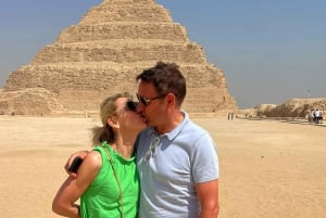 Kairo: Sakkara, Memphis, Dahshur och middagskryssning på Nilen
