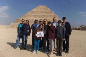 Il Cairo: Sakkara, Memphis e Dahshur Escursione privata di un giorno con pranzo