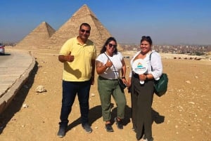 Cairo Stopover-tur til pyramider, Egyptisk Museum og det gamle Cairo